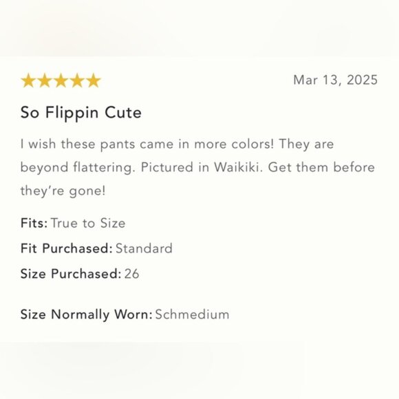 NWT Size 32 - The Adi Cotton Mid-Rise Frayed Relaxed Flare Pants by Pilcro - Picture 9 of 16